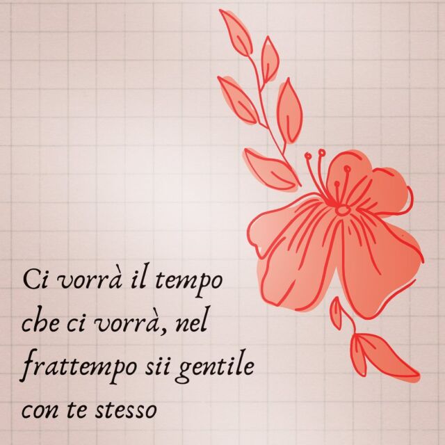 [🦋SUL DOLORE CHE PUÒ CURARE]

Quando stiamo male spesso siamo mossi dal desiderio di uscire da quel dolore nel più breve tempo possibile. E' un desiderio legittimo ed importante che ci parla in qualche misura del fatto che desideriamo il meglio per noi.

…E se ascoltare quel dolore fosse un modo per poi stare bene?
Alcune volte il prenderci cura di noi passa anche attraverso il concederci la possibilità di sentire quel dolore, attraversarlo, toccarlo e comprenderlo. 
E questo richiede tempo, un tempo necessario, denso di importanza. 
Stare male non è tempo perso ma tempo vissuto, ci permette di conoscerci anche in quelle parti che ci piacciono meno ma che hanno diritto di farsi sentire, hanno un valore ed è quindi importante che abbiano anche loro un posto dentro di noi.

🦋CI VORRÀ IL TEMPO CHE CI VORRÀ, NEL FRATTEMPO SII GENTILE CON TE STESSO
.
.
.
#psicologia #psicoterapia #costruttivismo #psicologobergamo #studiodipsicologia #tempo #psicologiaclinica #psicologiacostruttivista